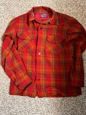 Vintage Pendleton flannel made in Portland, Oregon